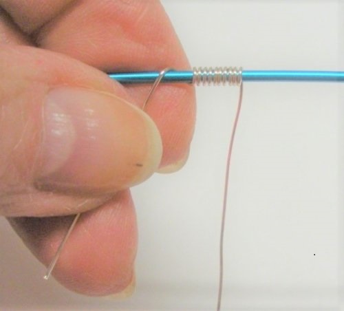 Judy Larson's Coiled Wire End Caps - , Findings & Components, Toggles & Clasps, Earwire & Headpin, Coiling, Coiling Wire, Wire Coiling, Follow all safety precautions pertaining to the tools and supplies