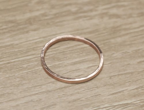 Kylie Jones's Beaded RIng Pendant - , Contemporary Wire Jewelry, Texturing, Butane Torch, Soldering, Solder, pickle the ring