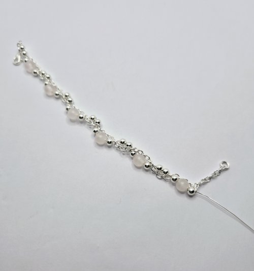 Natalie Patten's Delicate Wire and Chain Bracelet - , Contemporary Wire Jewelry, Making Chain, Chain Making , Beads, make necessary adjustments
