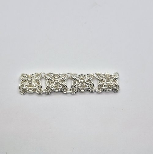 Natalie Patten's Byzantine Diamond Chainmaille - , Chain Maille Jewelry, Chain Maille, chain mail, chainmaille, chainmail, , They can be linked together