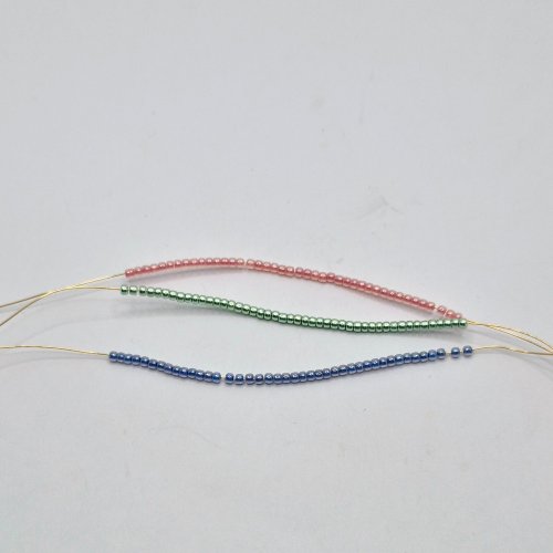 Natalie Patten's Twisted Seedbead Earrings - , Contemporary Wire Jewelry, Loops, Wire Loop, Wrapped Wire Loop, Beads, , , Add on the same amount of seed 