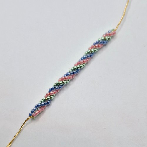 Natalie Patten's Twisted Seedbead Earrings - , Contemporary Wire Jewelry, Loops, Wire Loop, Wrapped Wire Loop, Beads, , , Twist the center of the wires