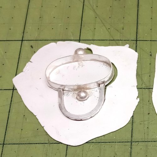 Judy Larson's Reunion Key Fobs - , Stones, Cutting, Cutting Tool, Cutters, Filing, Finishing, Loops, Wire Loop, Wrapped Wire Loop, Oxidizing Wire, Oxidizing, Antiquing Wire, Antiquing, Sawing, Saw, Wire Saw, Stamping, Stamps, Texturing, Tumbling, Tumble, Tumbling Jewelry, Butane Torch, Soldering, Solder, Design, sanding, filing, polishing, key fob template 1