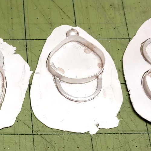 Judy Larson's Reunion Key Fobs - , Stones, Cutting, Cutting Tool, Cutters, Filing, Finishing, Loops, Wire Loop, Wrapped Wire Loop, Oxidizing Wire, Oxidizing, Antiquing Wire, Antiquing, Sawing, Saw, Wire Saw, Stamping, Stamps, Texturing, Tumbling, Tumble, Tumbling Jewelry, Butane Torch, Soldering, Solder, Design, sanding, filing, polishing, key fob template 3