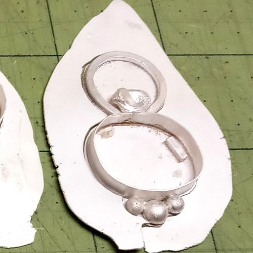 Judy Larson's Reunion Key Fobs - , Stones, Cutting, Cutting Tool, Cutters, Filing, Finishing, Loops, Wire Loop, Wrapped Wire Loop, Oxidizing Wire, Oxidizing, Antiquing Wire, Antiquing, Sawing, Saw, Wire Saw, Stamping, Stamps, Texturing, Tumbling, Tumble, Tumbling Jewelry, Butane Torch, Soldering, Solder, Design, sanding, filing, polishing, key fob template 4