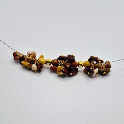 Natalie Patten's Wrapped Loop Charm Bramble - , Beading, Loops, Wire Loop, Wrapped Wire Loop, Design, Beads, Add another 10 charms