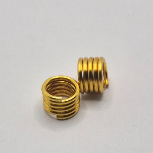 Natalie Patten's Love Knot Bead Components  - , Contemporary Wire Jewelry, Coiling, Coiling Wire, Wire Coiling, Make another one in the same way.
