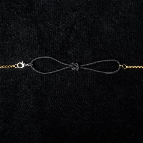 Nancy Chase's Thigh Chain - , Contemporary Wire Jewelry, Findings, Clasps, Components, Loops, Wire Loop, Wrapped Wire Loop, Beads, attach jump rings and chain