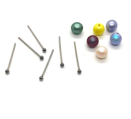 Kristal Wick's Springtime Ear Candy - , Wire Jewelry Design, Loops, Wire Loop, Wrapped Wire Loop, Design, , , Beads and headpins