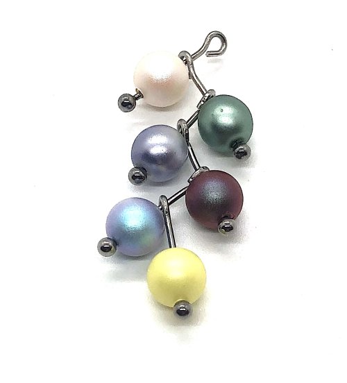 Kristal Wick's Springtime Ear Candy - , Wire Jewelry Design, Loops, Wire Loop, Wrapped Wire Loop, Design, , , 6 headpin components