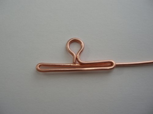 Abby Hook's Coiled T-bar and Toggle Clasp - Form the loop, Findings & Components, Toggles & Clasps, Earwire & Headpin, Coiling, Coiling Wire, Wire Coiling, bend around round nose pliers