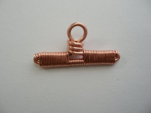 Abby Hook's Coiled T-bar and Toggle Clasp - Bind, Findings & Components, Toggles & Clasps, Earwire & Headpin, Coiling, Coiling Wire, Wire Coiling, wrap and trim