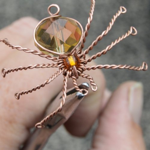 Wire Spider Ornament