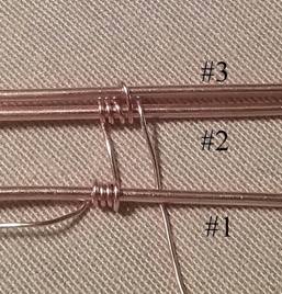 Linda Gale's Wire Weave Combination - Framed Netting - , Wire Weaving, Weaving, Wire Weaving, Weaving Wire, Make 1 coil over 