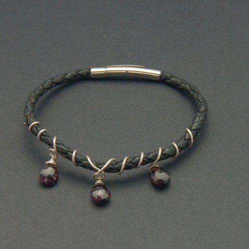 Silver Vine Wrapped Bracelet