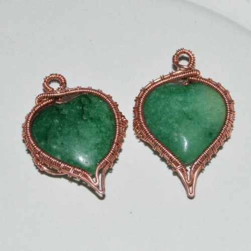 Woven Heart Earrngs