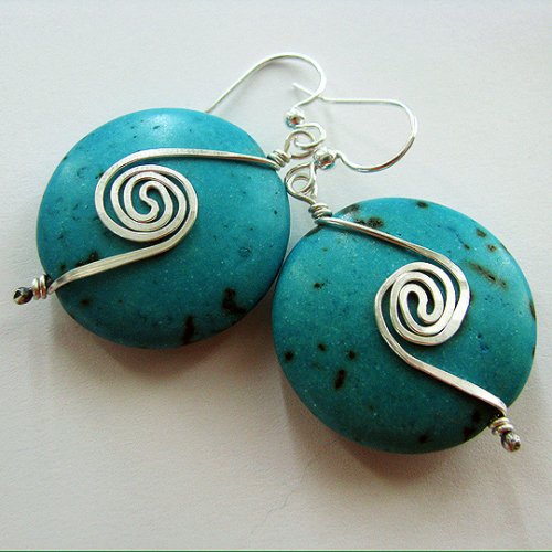 Double Swirl Earrings