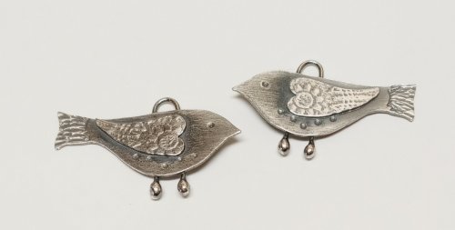 Two Turtle Doves Earrings