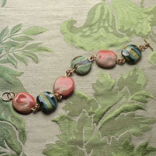Autumn Colors Bracelet and Earrings