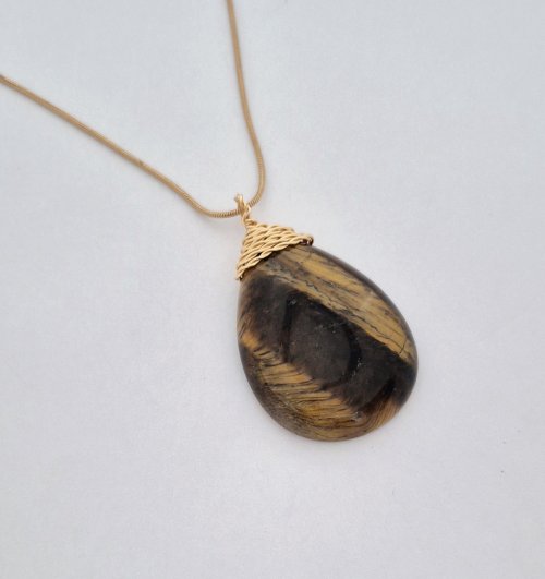 Twisted Briolette Wrap Bail