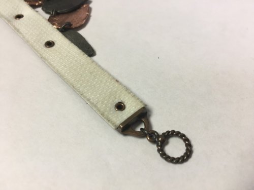 Abbi Berta's Using Rivets and Eyelets in Mixed Media Jewelry - , Metalwork, Riveting, Riveting Techniques, Wire Rivets, Rivet in material