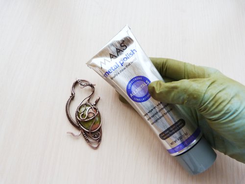 Oksana Truhan's Final Finishing for Copper - , General Education, Filing, Finishing, Maas polish