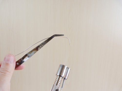 Oksana Truhan's Making Balled Ear Wires - , Findings & Components, Toggles & Clasps, Earwire & Headpin, Findings, Clasps, Components, Using hand torch to ball wire