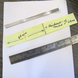 Kate Richbourg's How to Measure a Ring for a Soldered Band - , General Education, Design, Using ruler to measure