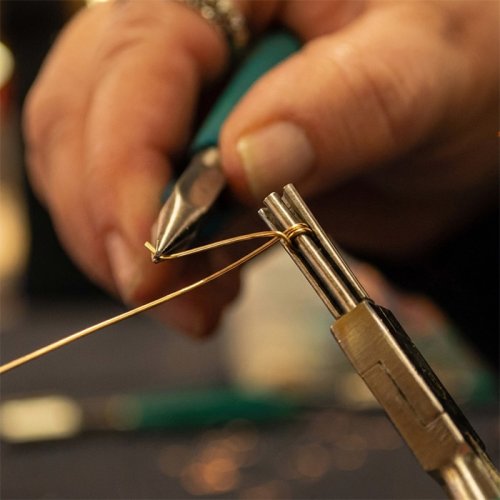 Judy Ellis's Double Wrapped Loop - , Classic Wire Jewelry, Findings, Clasps, Components, Loops, Wire Loop, Wrapped Wire Loop, Wire Wrapping, Wrapping, Wire Wrapping Jewelry, Using Wubber Looping Pliers