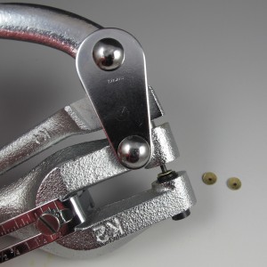 Kate Richbourg's Make Your Own Bead Caps - , Findings & Components, Toggles & Clasps, Earwire & Headpin, Cutting, Cutting Tool, Cutters, Dapping, Dapping Jewelry, How To Punch Holes, Hole Punching, Punch A Hole, Findings, Clasps, Components, Texturing, Using Euro Punch