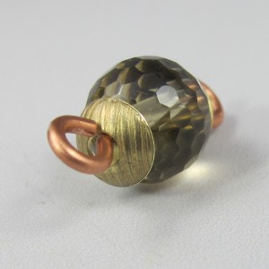 Kate Richbourg's Make Your Own Bead Caps - , Findings & Components, Toggles & Clasps, Earwire & Headpin, Cutting, Cutting Tool, Cutters, Dapping, Dapping Jewelry, How To Punch Holes, Hole Punching, Punch A Hole, Findings, Clasps, Components, Texturing, Finished bead caps