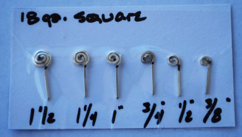 Mint Spring's Spiral Wire Measurement Chart - , Wire Jewelry Design, Coiling, Coiling Wire, Wire Coiling, Spirals, Wire Spiral, Spiral Wire Wrap, Design, Wire coils in different sizes
