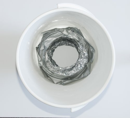 Kylie Jones's DIY Exhaust Fan - , General Education, , Cut a hole in the center