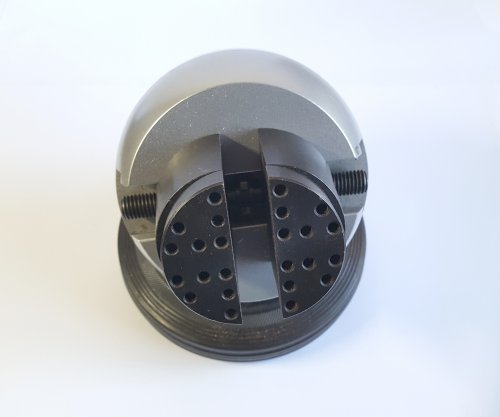 Kylie Jones's Using a Ball Vise - , Tools For Wire Jewelry, Tools, The ball rotates down and up 