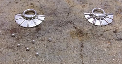 Judy Larson's Rescuing a Very Used Magnesia Soldering Block - , Tools For Wire Jewelry, Tools,  cleaned up before continuing to use