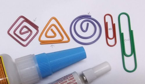 Judy Larson's Paperclip Earrings - Forego the loop, General Education, , Plastic can be glued to plastic