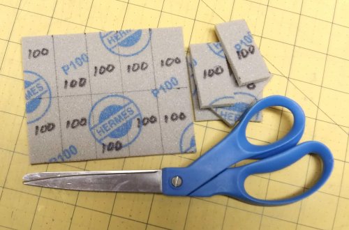 Judy Larson's Using Sanding Sponges and Papers - , Tools For Wire Jewelry, Filing, Finishing, I like to bag my grits separately