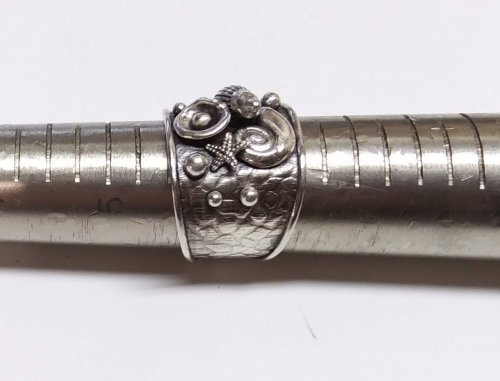 Judy Larson's Ring Mandrels - , Tools For Wire Jewelry, Tools,  tapping the band with a rawhide mallet