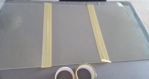 Kylie Jones's Make a Dustproof Polishing Tent - , Tools For Wire Jewelry, Tools, safety,  first tape them together 