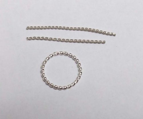 Judy Larson's Scrap Wire Twisted Rings - , Findings & Components, Toggles & Clasps, Earwire & Headpin, Butane Torch, Soldering, Solder, , I keep twisted wire lengths