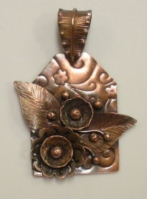 Judy Larson's Copper Wire Solder - , General Education, ,  hammer texturing and every seam