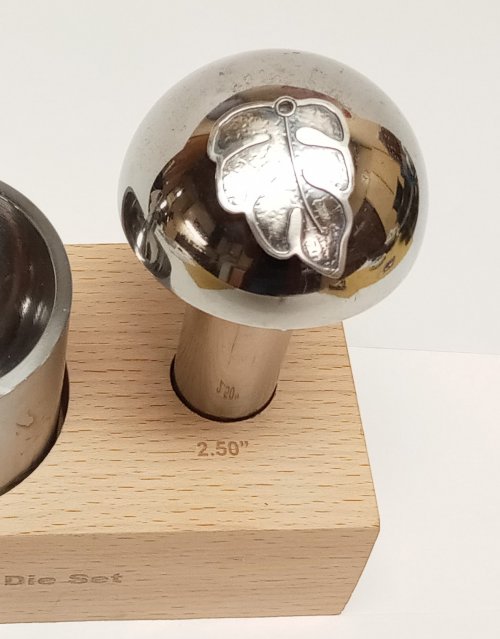Judy Larson's Large Dapping Punches and Alternatives  - , Tools For Wire Jewelry, Dapping, Dapping Jewelry, Tools, , These are the two sizes I use most often.