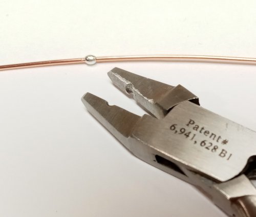 Judy Larson's Using Magical Crimping Pliers - , Tools For Wire Jewelry, Beads, Tools, Continue to crimp around the crimp tube
