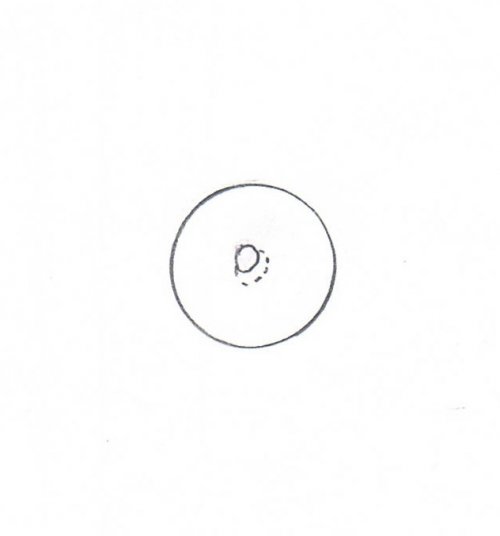 Judy Larson's Bead Cap Primer - Punch the holes:, Wire Jewelry Design, Dapping, Dapping Jewelry, Filing, Finishing, How To Punch Holes, Hole Punching, Punch A Hole, Use a 1.25mm hole punch to make the holes.