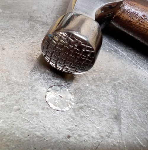 Judy Larson's Bead Cap Primer - Embellish the Bead Caps:, Wire Jewelry Design, Dapping, Dapping Jewelry, Filing, Finishing, How To Punch Holes, Hole Punching, Punch A Hole, using a variety of hammers