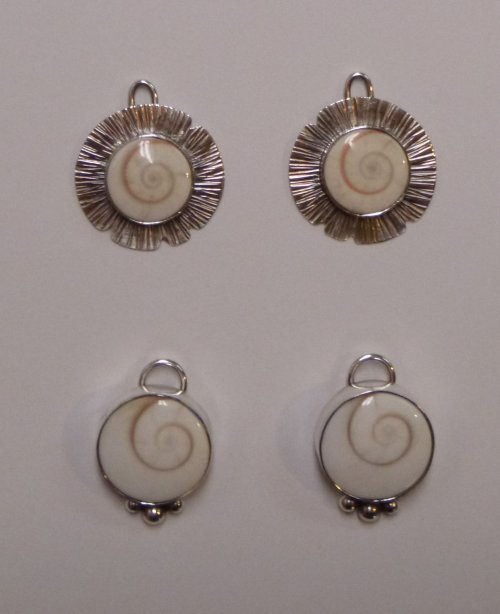 Judy Larson's Eye of Shiva AKA Pacific Cat's Eye  - , Wire Jewelry Design, Design, eye of shiva