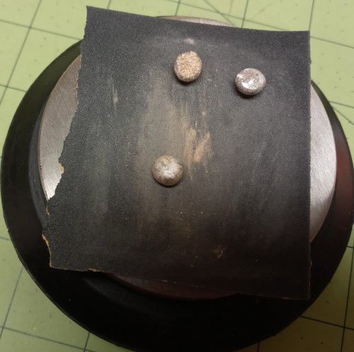 Judy Larson's Tool Tip - Digital Pocket Scale - , Tools For Wire Jewelry, Tools,  320 grit sandpaper on a bench block.