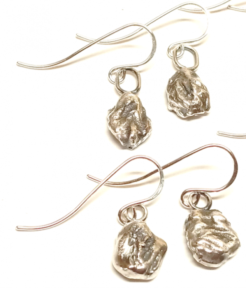 Judy Larson's Aha Lightbulb Moment - , General Education, Design, I should try making nuggets with my scrap silver