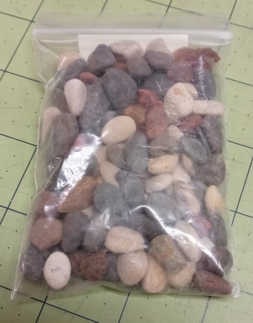 Judy Larson's After the Rain - Found Treasures - If you would like smaller stones, consider heading to a landscaping company, General Education, Design, , put them on a ziplock bag