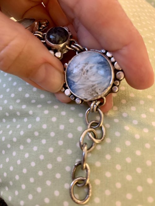 Judy Larson's Open or Closed Jump RIngs on Bracelets and Necklaces - , General Education, , slightly opened rings connecting the extender chain